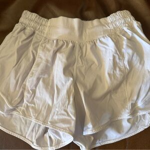 lululemon athletica Cream Athletic Shorts